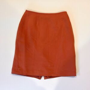 Josephine Chaus Womens 100% Silk‎ Skirt Size Petite 8p Pink Above Knee
